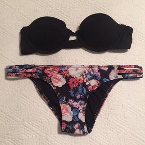 A&F floral bikini!